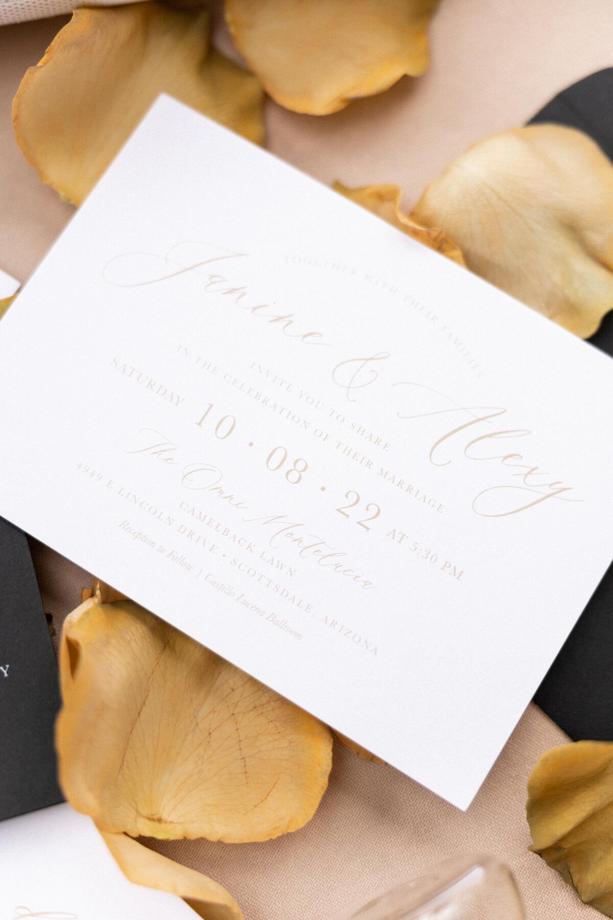 gold-classic-arizona-wedding-invitation