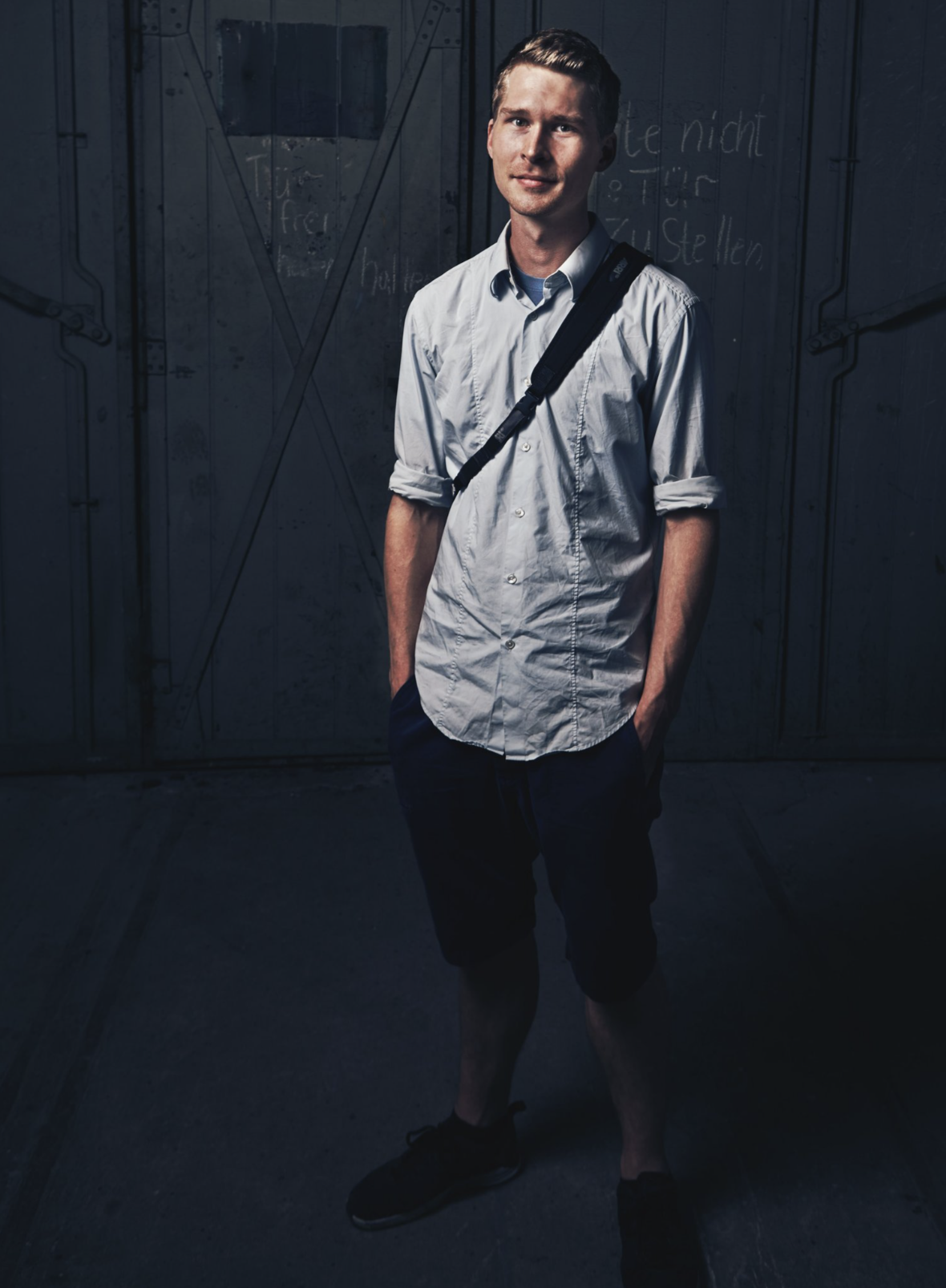 A polished, expressive portrait designed for brand storytelling.