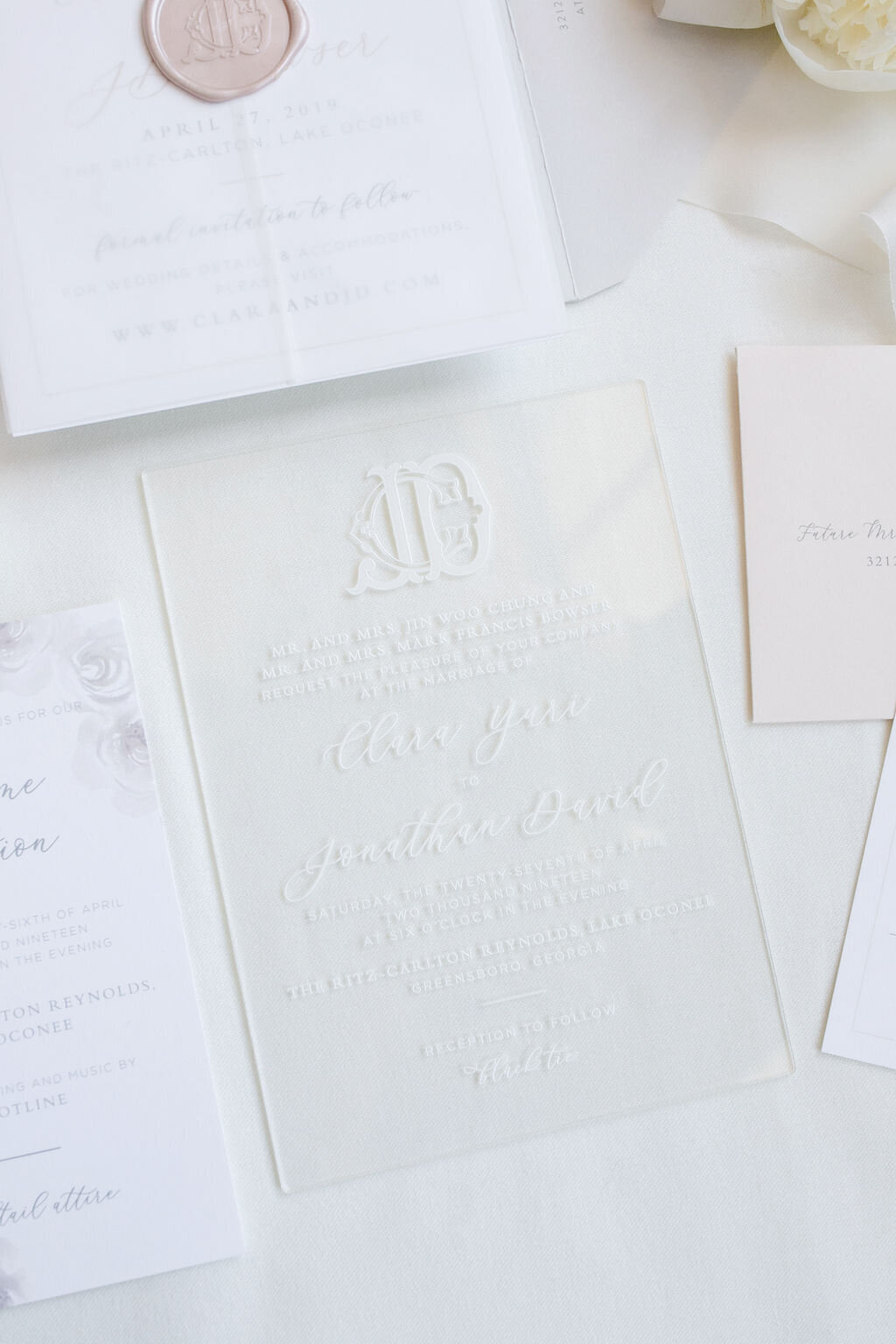 acrylic-wedding-invitation