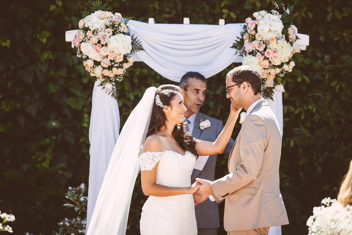 Garden Wedding Ceremony Sacramento