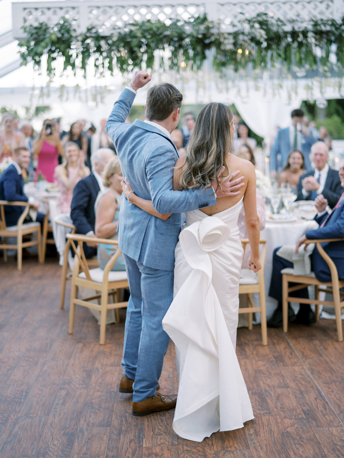 Luxury Southern Tented Wedding on Sea Island, GA-49