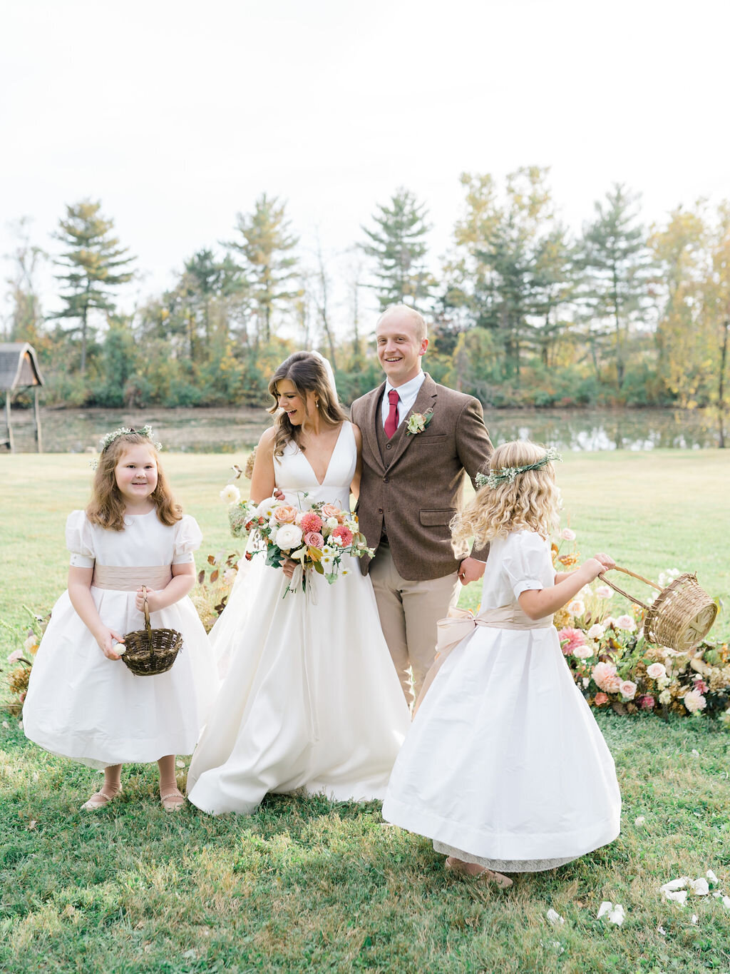45_Kate Campbell Floral Autumnal Estate Wedding by Courtney Dueppengiesser photo