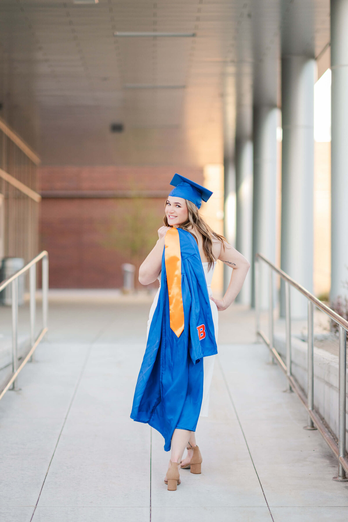 College Graduation Photos at Boise State with a Natural, Candid Style-5