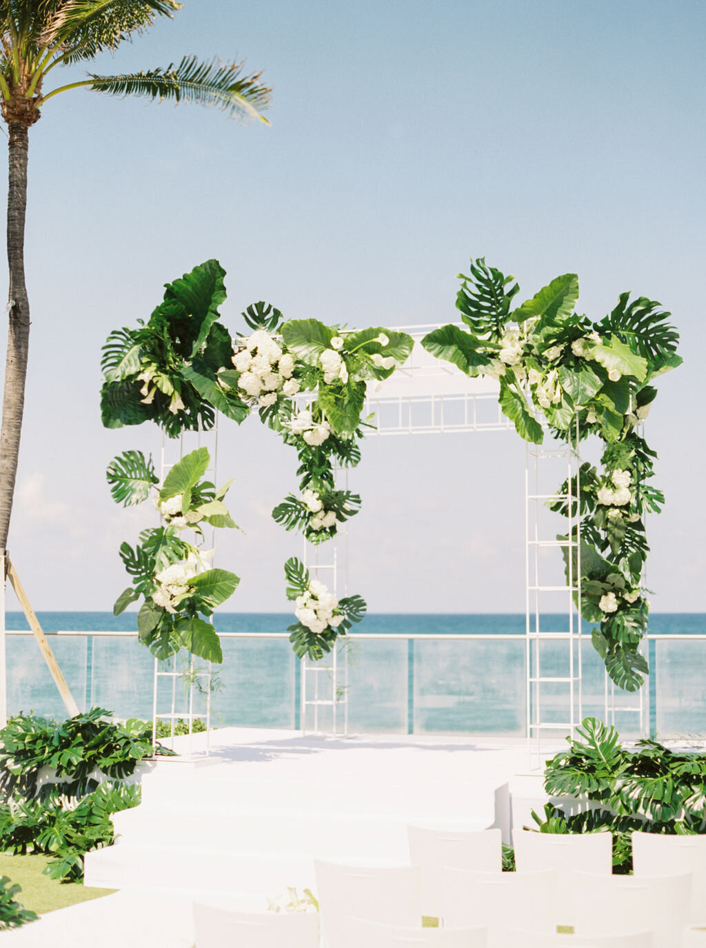 Palm Beach The Breakers Resort Wedding Ceremony Arch TTWD