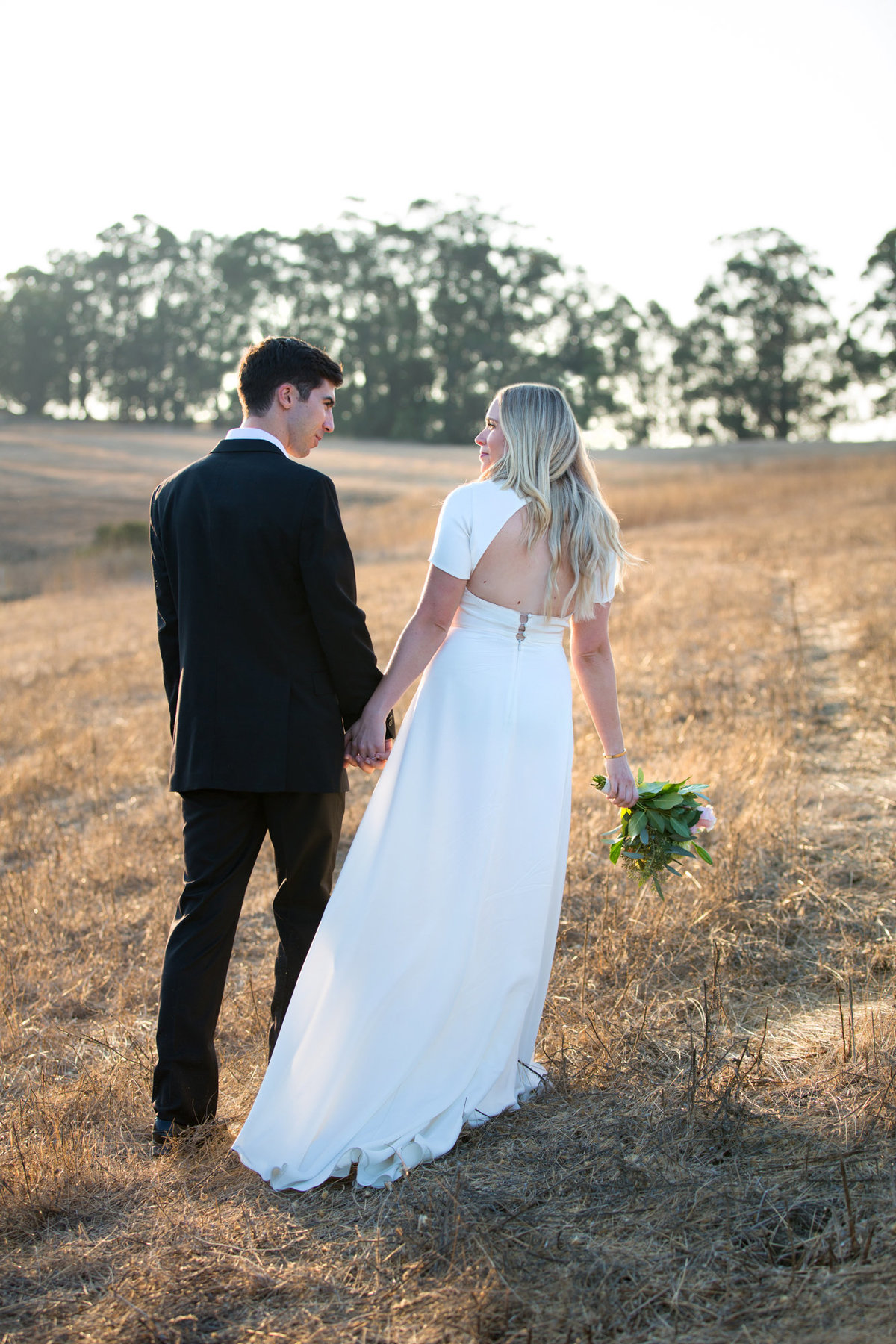 Sunset at Arastradero Park in Palo Alto for Beautiful Engagement Photos