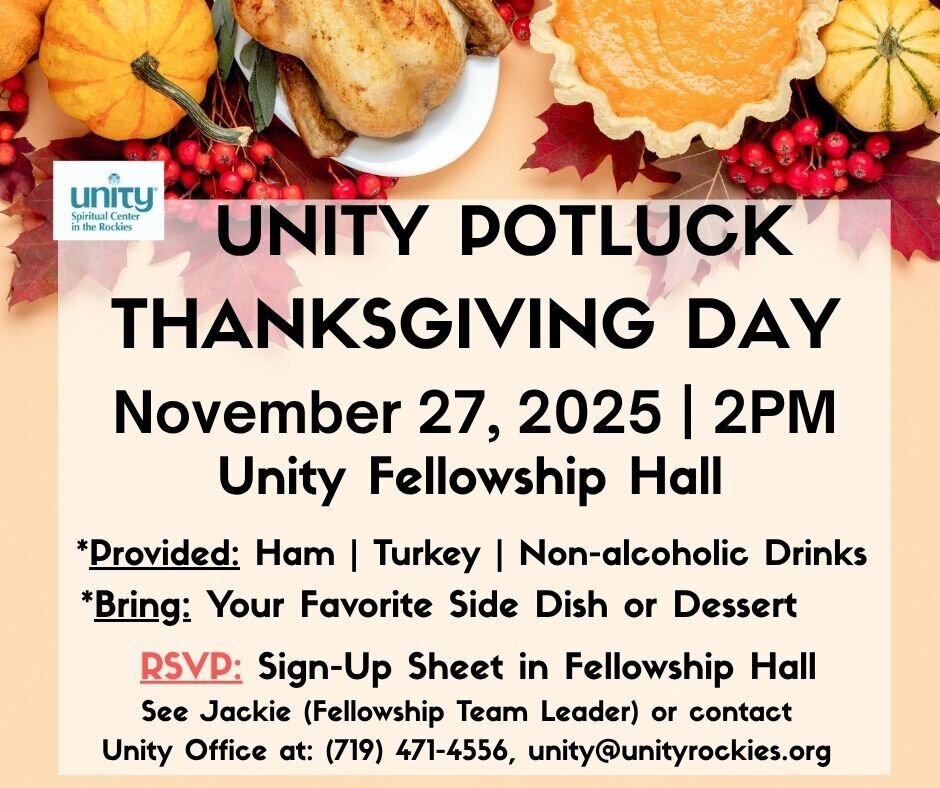 CANVA - Thanksgiving Potluck - 11.27.25