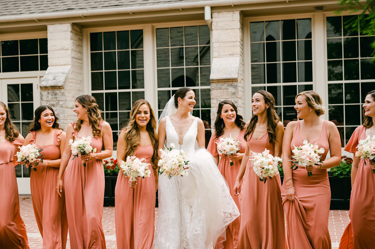 Bridesmaids in Austin Wedding