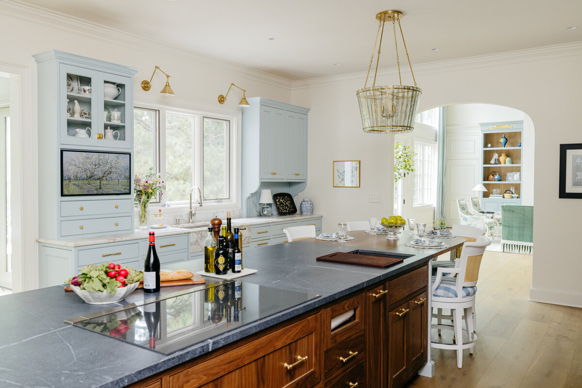 On Delancey Place Blue Walnut Kitchen12