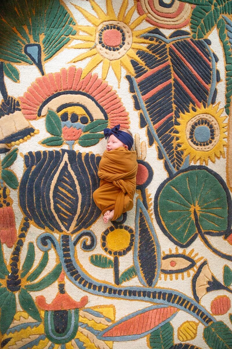 swaddled-baby-graphic-rug