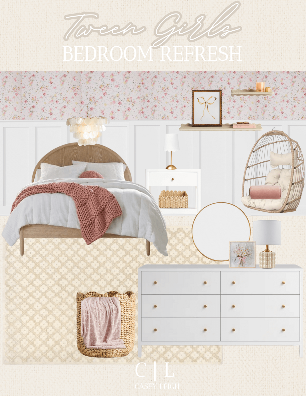 Bedroom Furniture Graphic for Portfolio