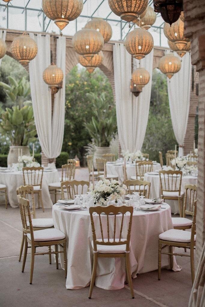 Morocco wedding in white Beldi country club Marrakech Veronique lorre destination florist57