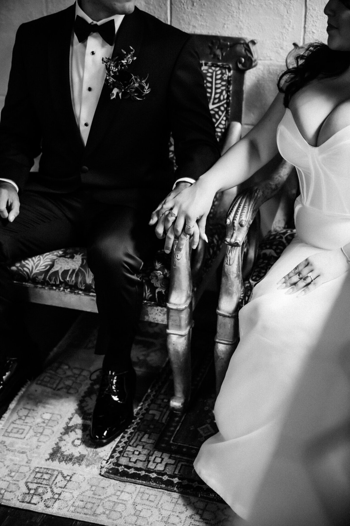 Archer Inspired Photography - Christina and Jake Wedding - Smog Shoppe Los Angeles - First Look and Couple Photos-84