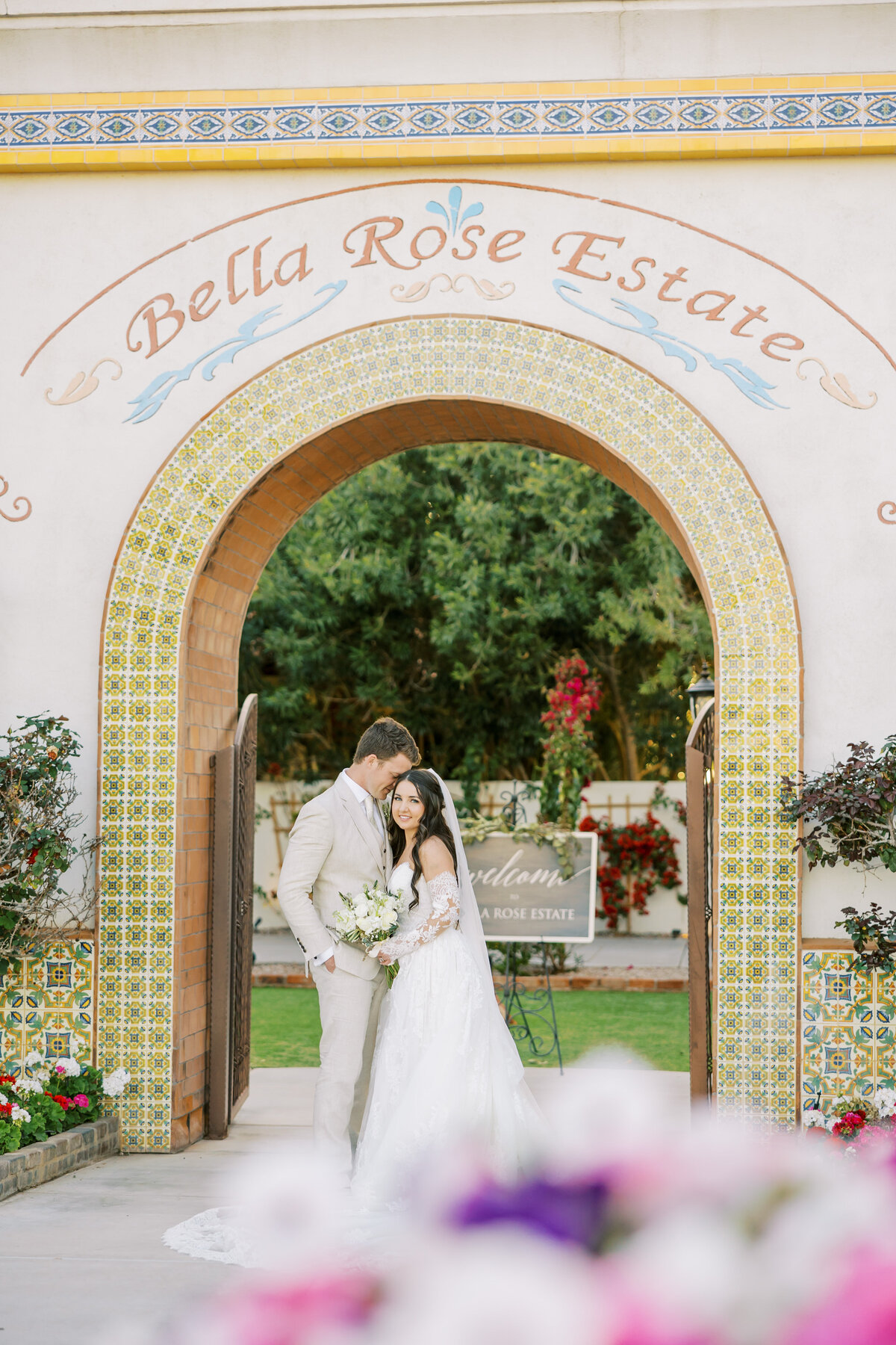 Bella Rose Estate Chandler Arizona Luxury Wedding