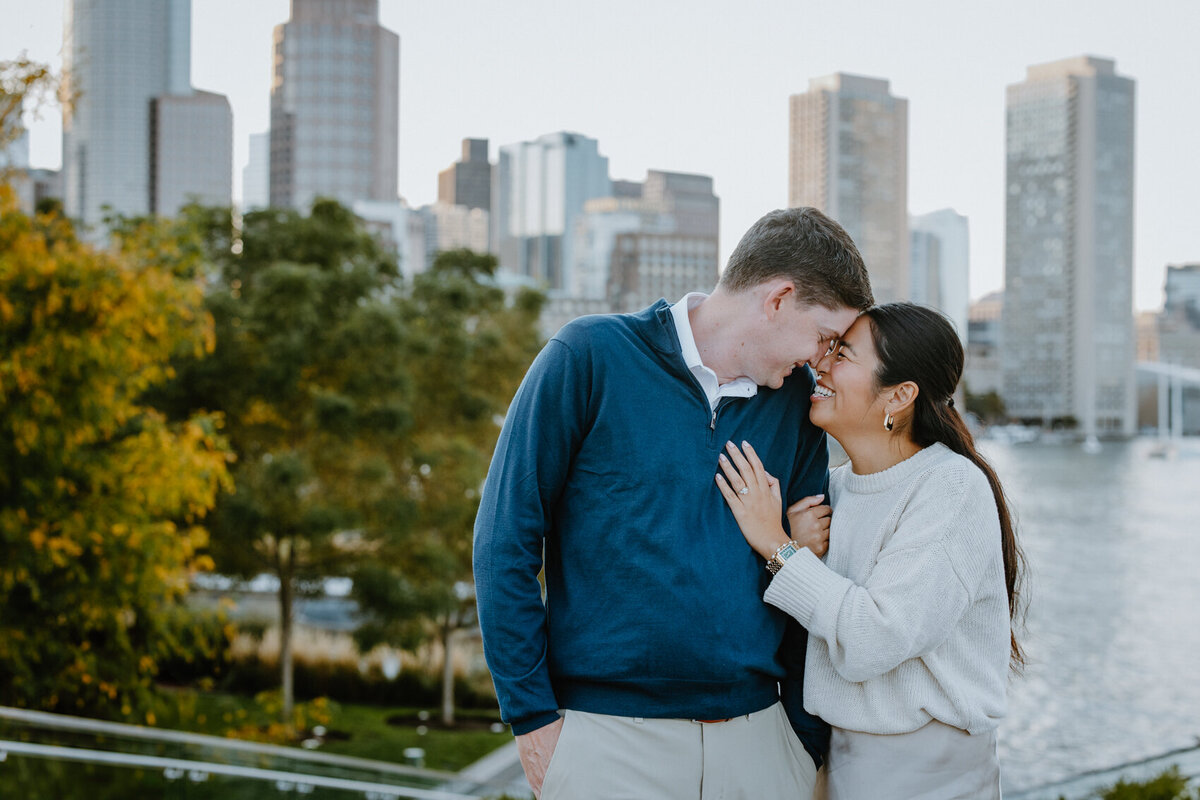 Boston Seaport Engagement Photos-New England Wedding Photographer-19474