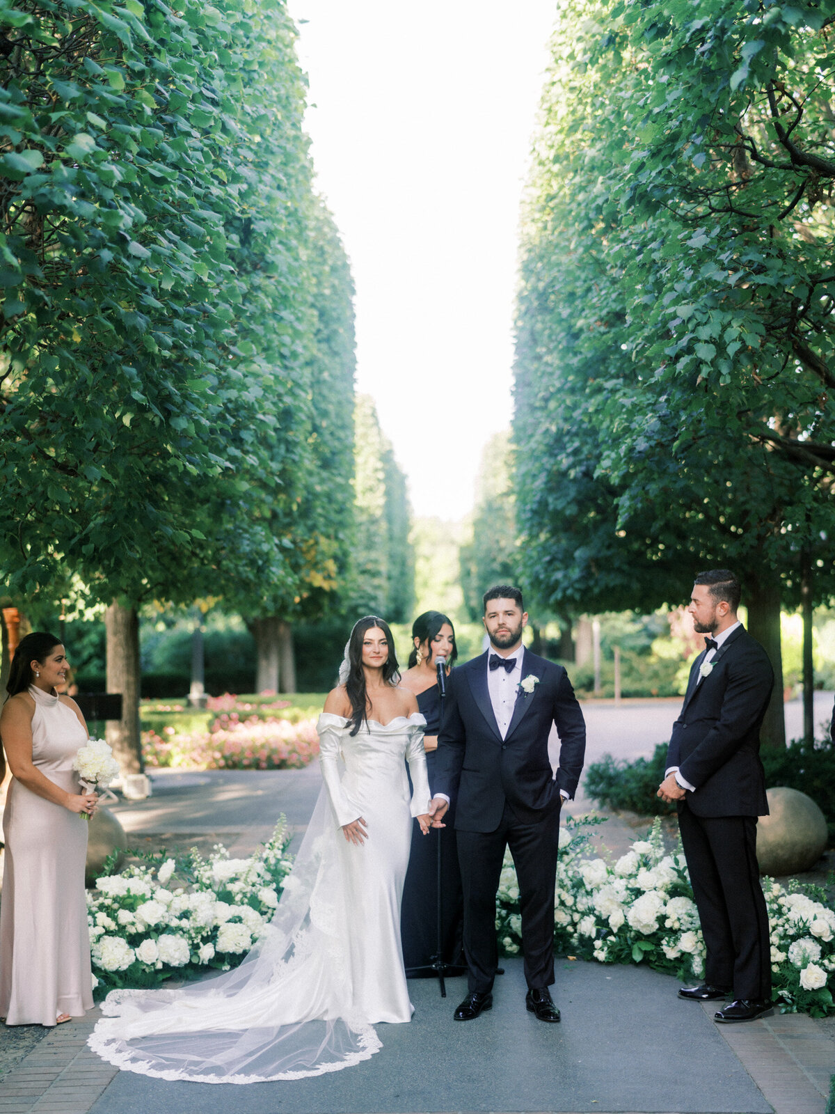 Summer Chicago Botanic Gardens Wedding Highlights | Amarachi Ikeji Photography 104