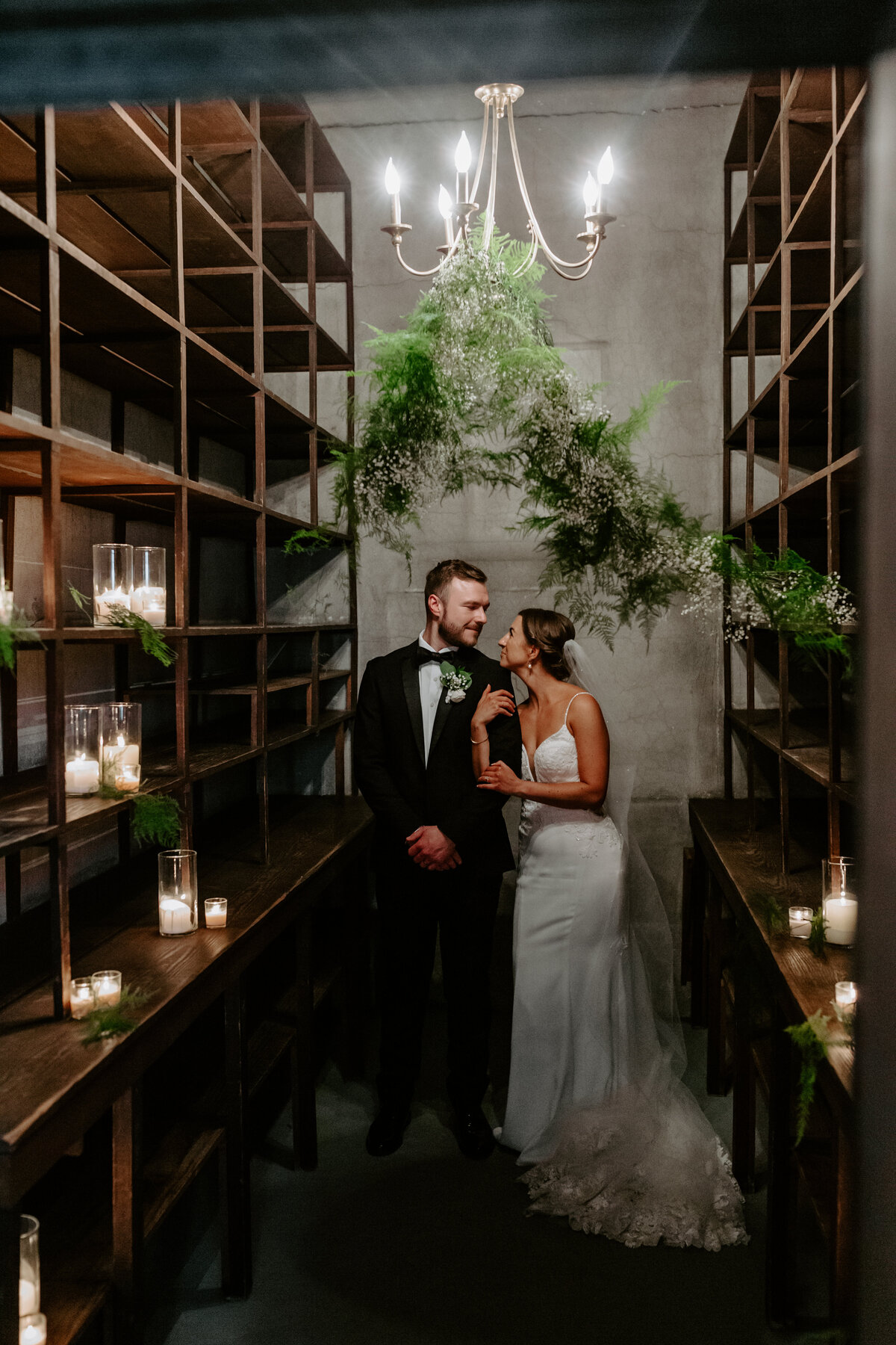 Bride and Groom at Biltwell Event Center