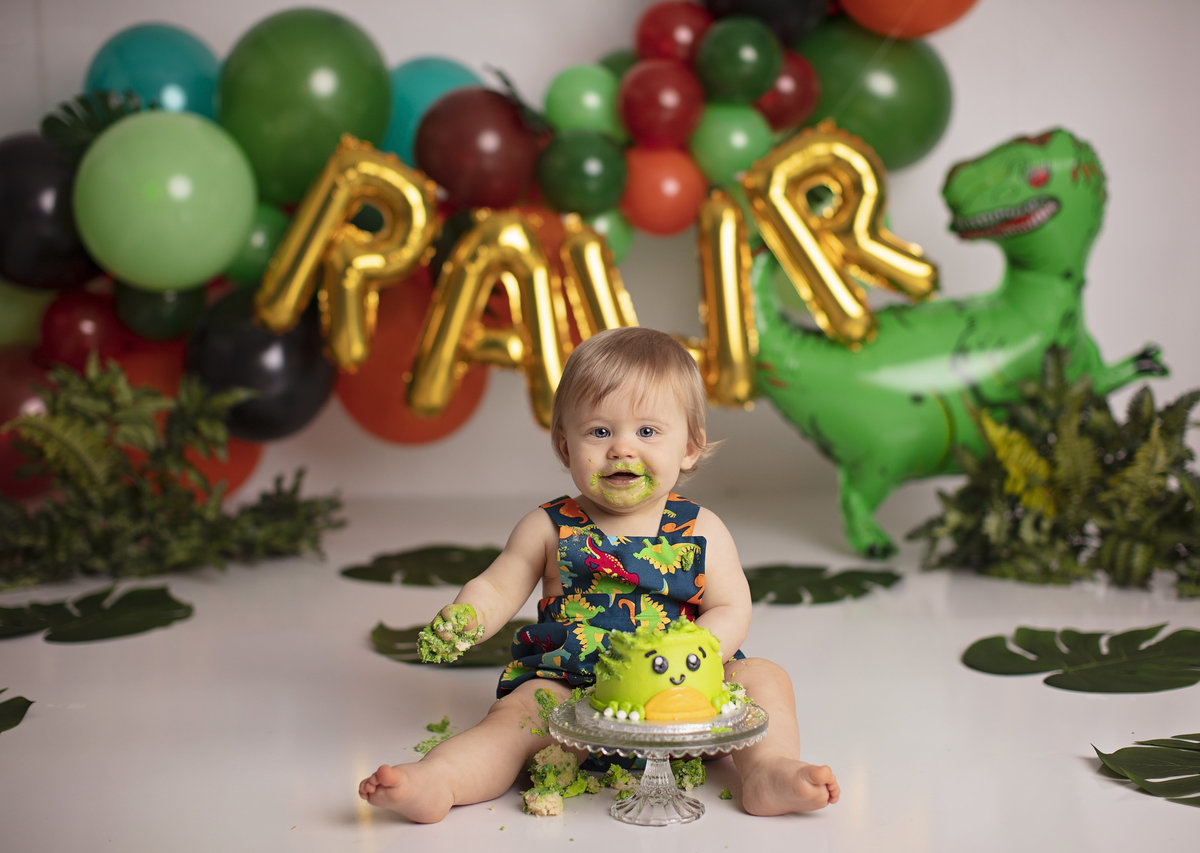 Cake Smash one year, first birthday