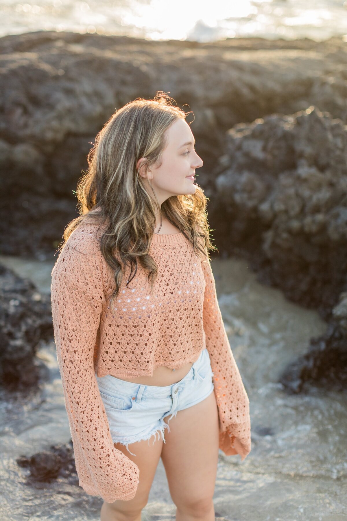 enior portraits under Hawaiian sun