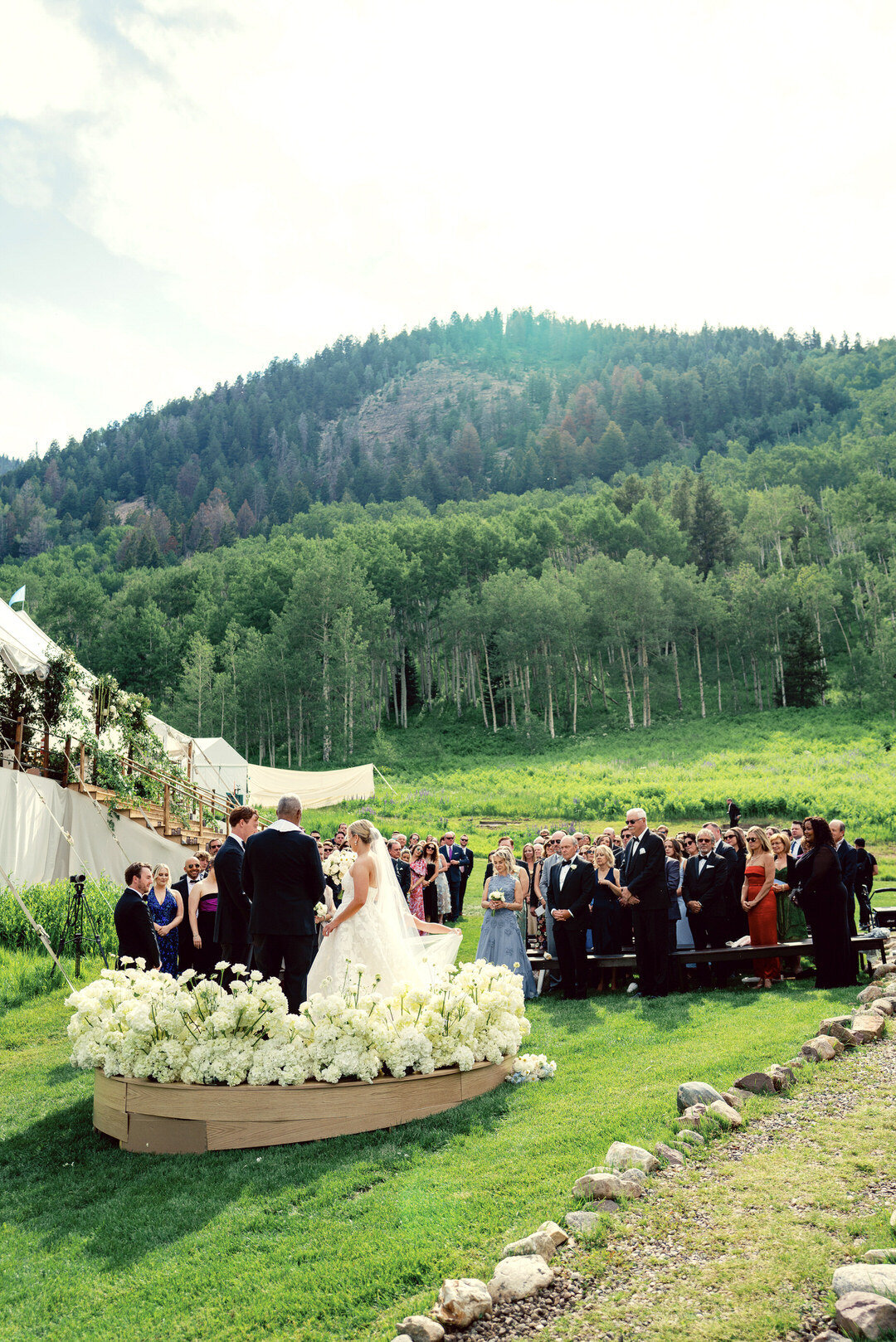 1080 HR TH2 -  Outdoor Mountainside Ceremony Beaver Creek Colorado Wedding by GoBella 12