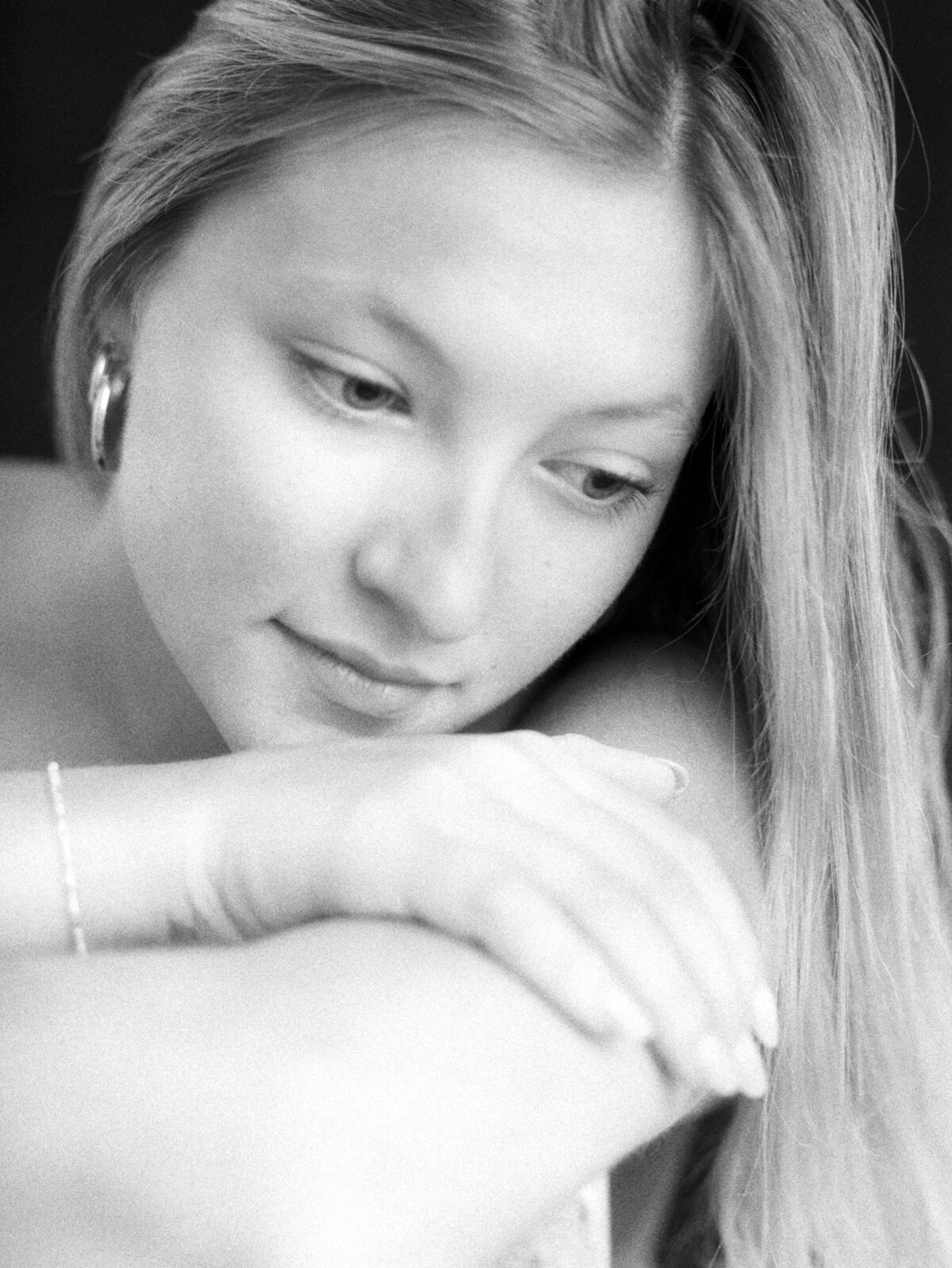 In-studio portrait photography session in Naters, Valais, Switzerland - 13
