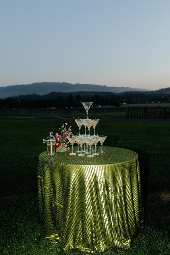 Chateau St. Jean Sonoma Wedding Reception with Rachel C Photography27
