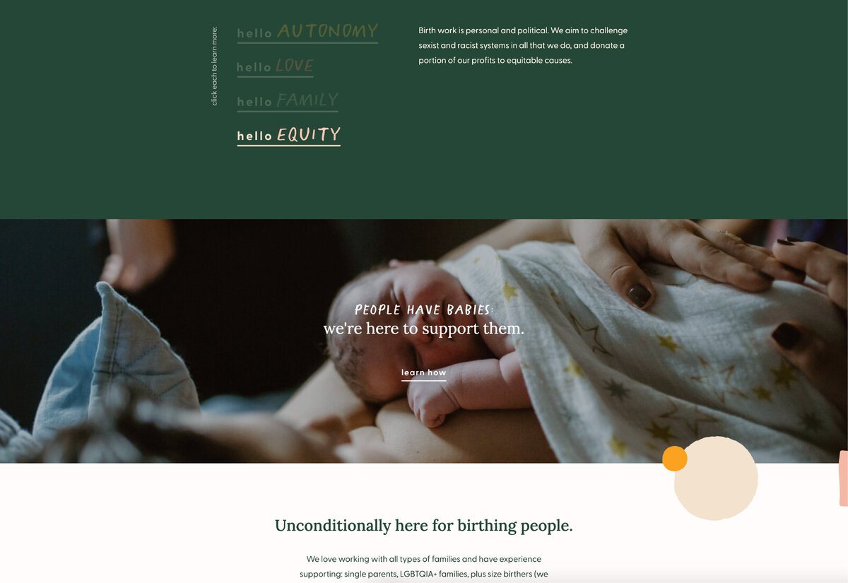 Doula Website by 315 Design-04