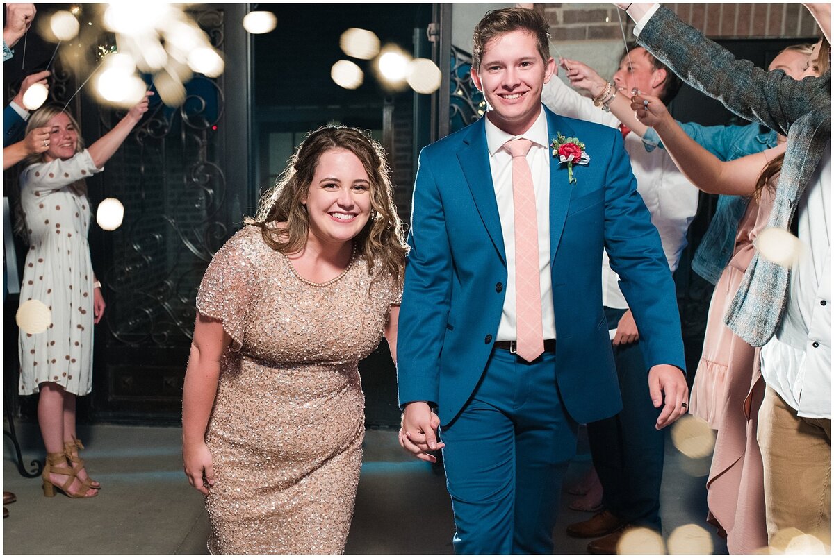 Sparkler Sendoff at Talia Event Center