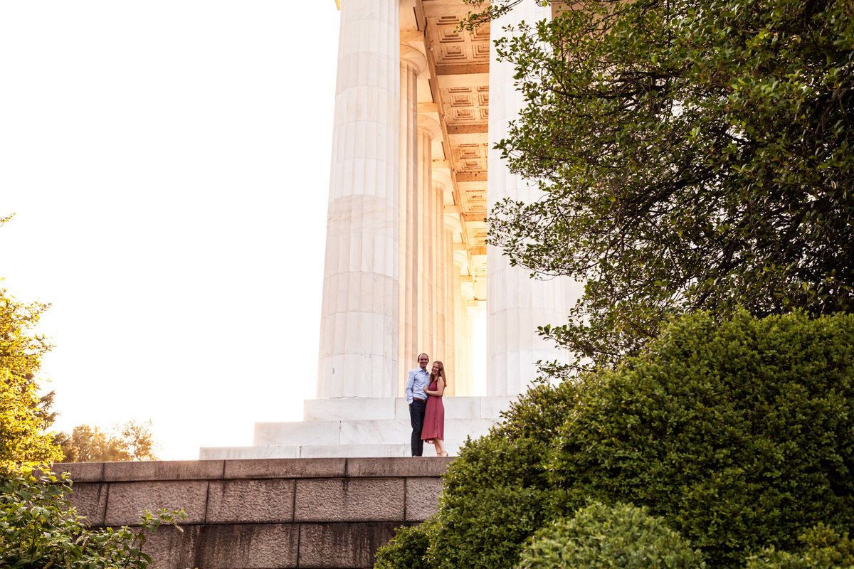 natural and relaxed engagement photographer in washington dc