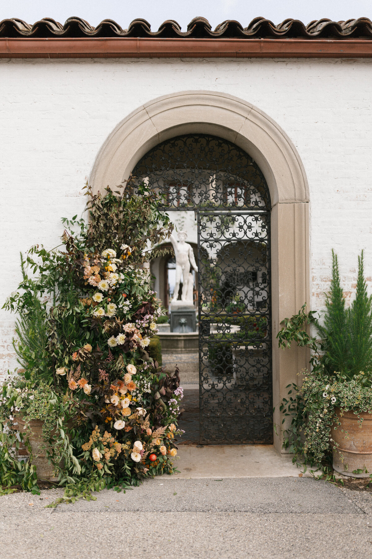 garden floral wedding 5