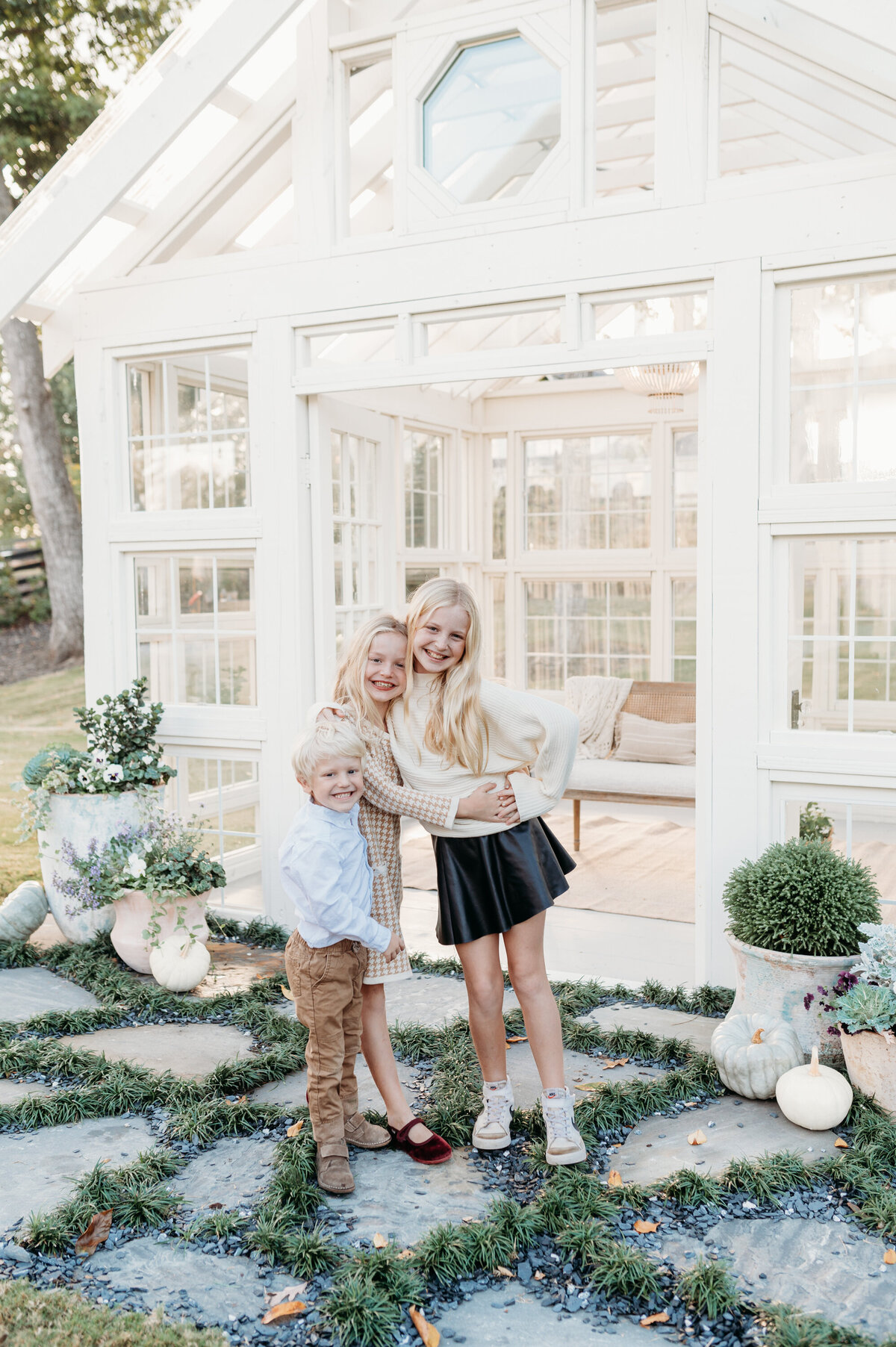 Family Session in the Greenhouse Atlanta
