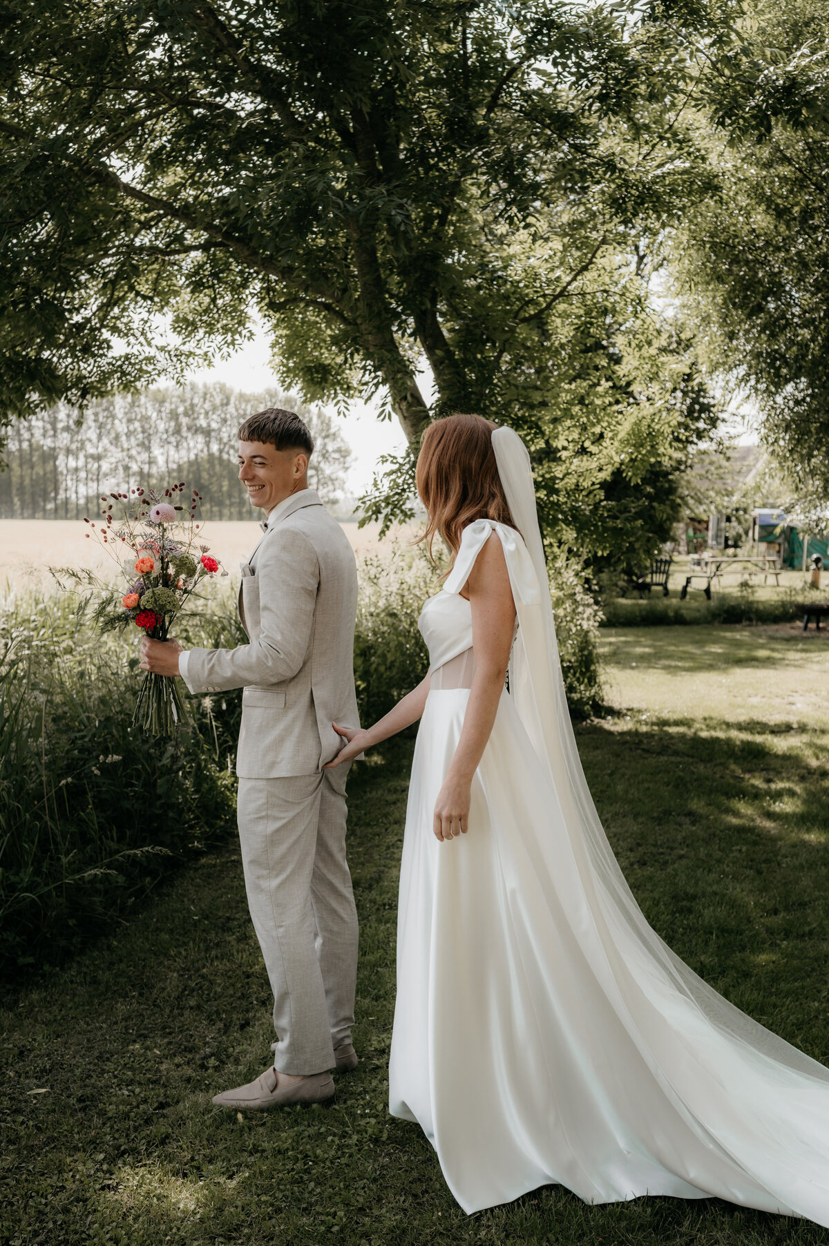 Pure Liefde Fotografie - Perry & Paula - First look-14