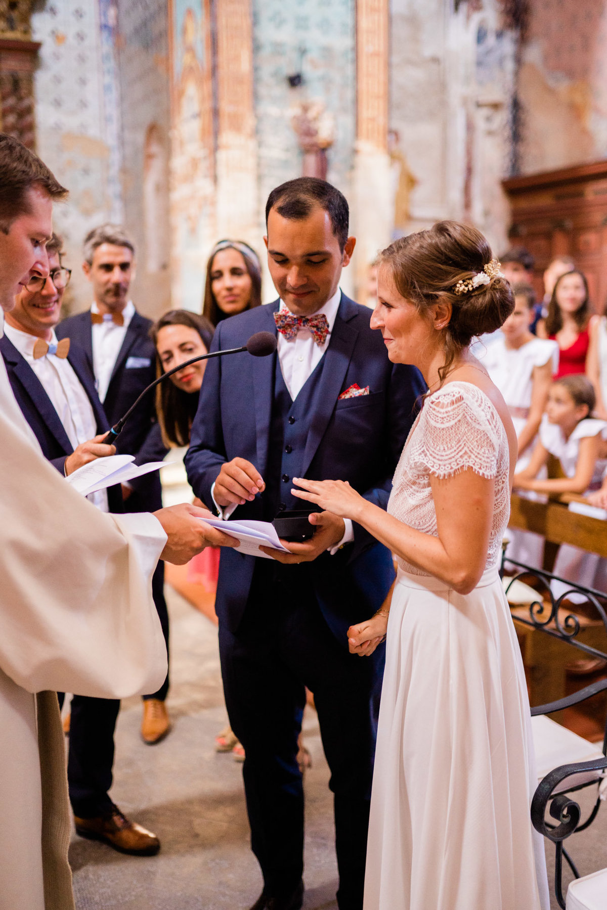 wedding, gordes, provence, église, florent, vin, photographer