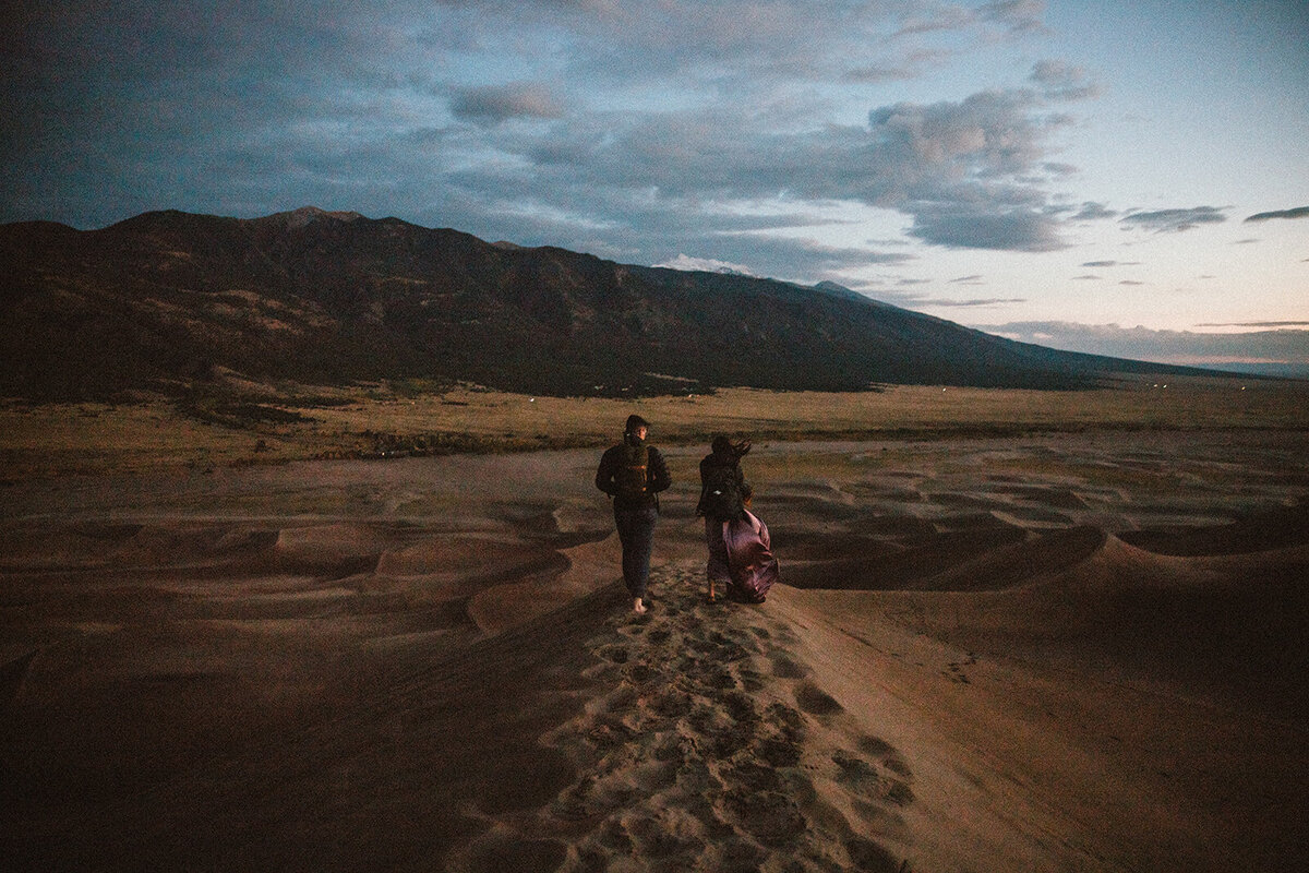 couple hikes great sand dunes national park
