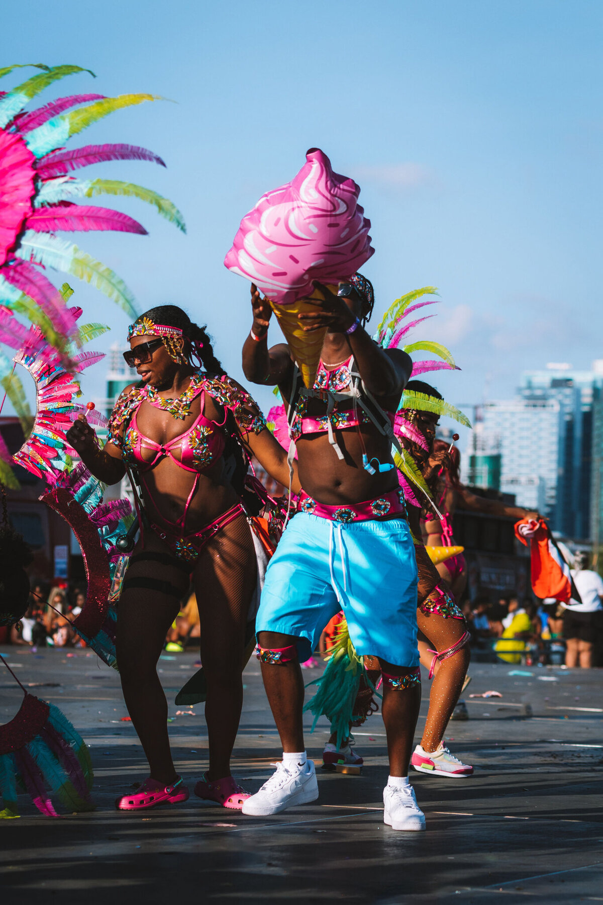 Photos of Masqueraders from Toronto Carnival 2023 - Sunlime Mas Band - Medium Band of The Year 2023-033