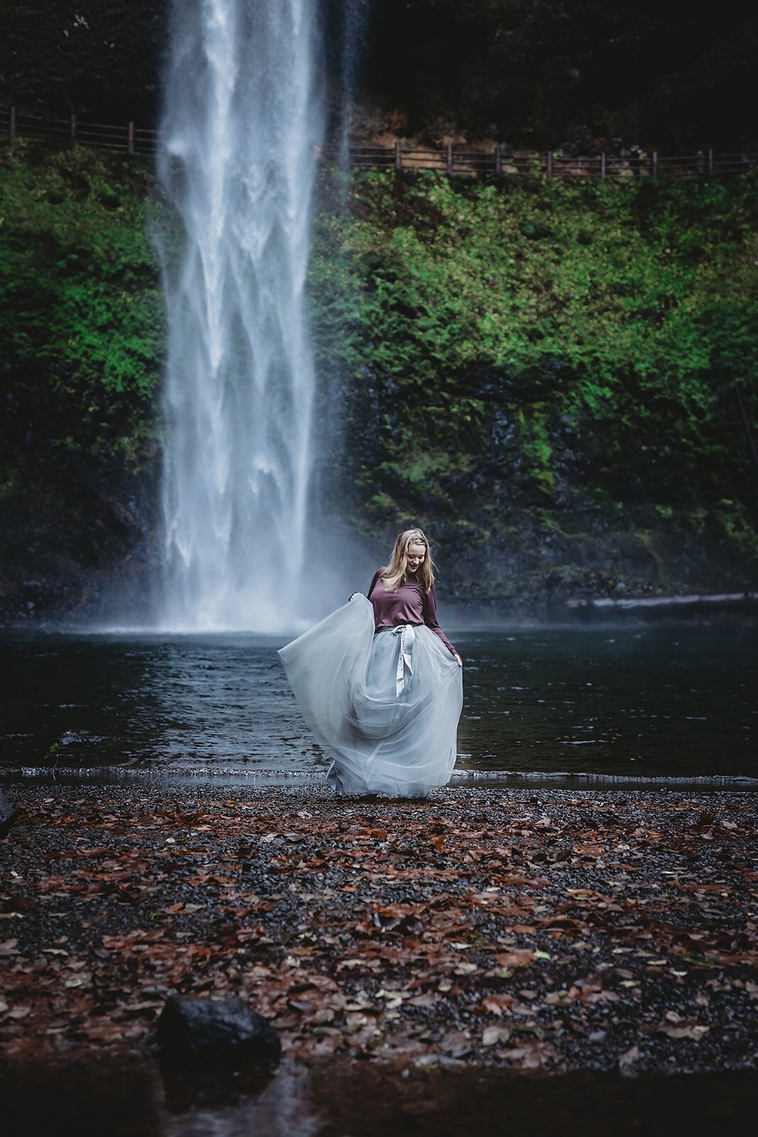 Silver Falls Oregon Senior Photos