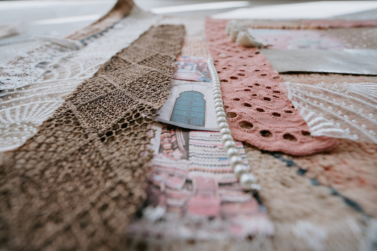 Detail photos from an elopement in Joshua Tree, California.