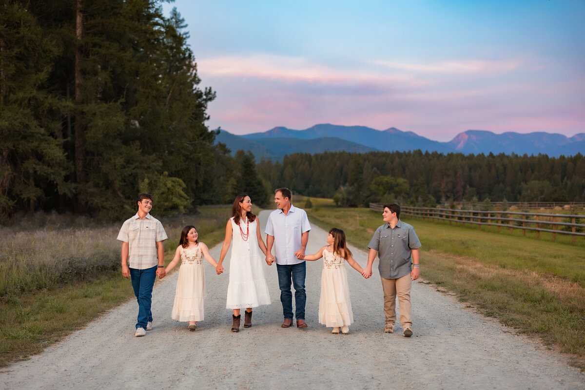 family photos in whitefish, mt