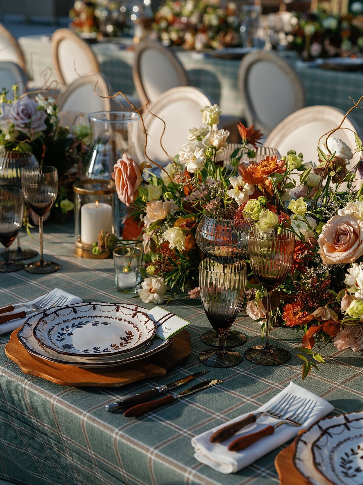 Custom tented wedding celebration with fall Ralph Lauren vibes at private polo farm in Aiken, South Carolina by Sarah Bradshaw_0211