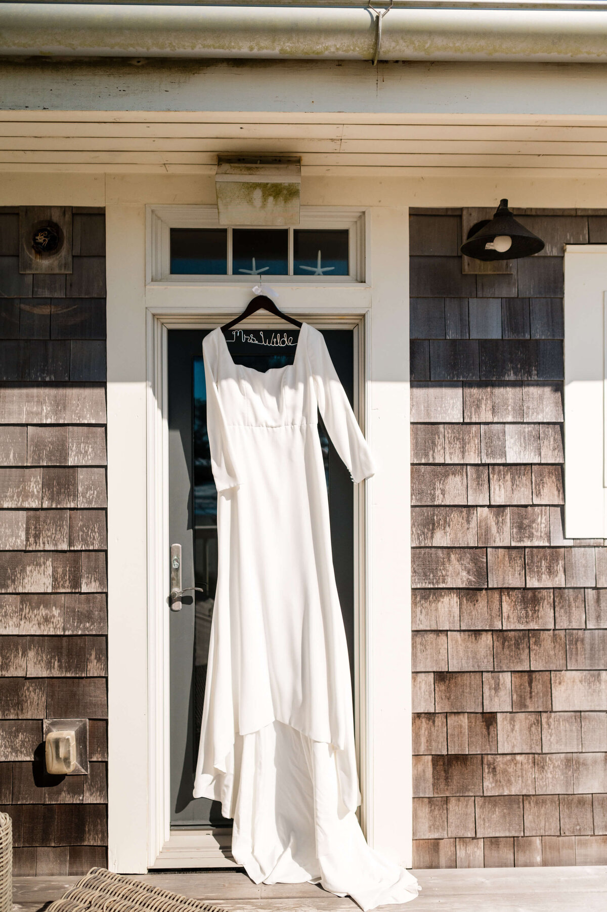 Seabrook, Washington State Wedding Dress.