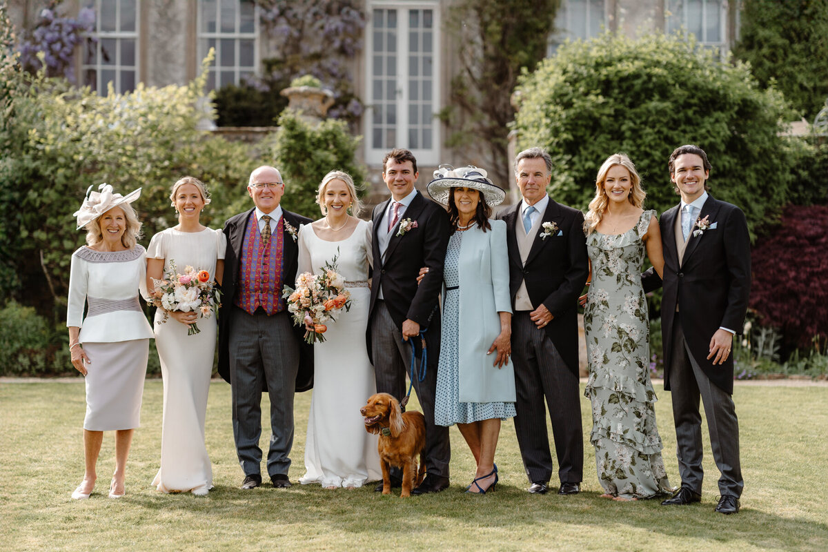 Hamswell House Drinks Reception Wedding Photography Group Photos
