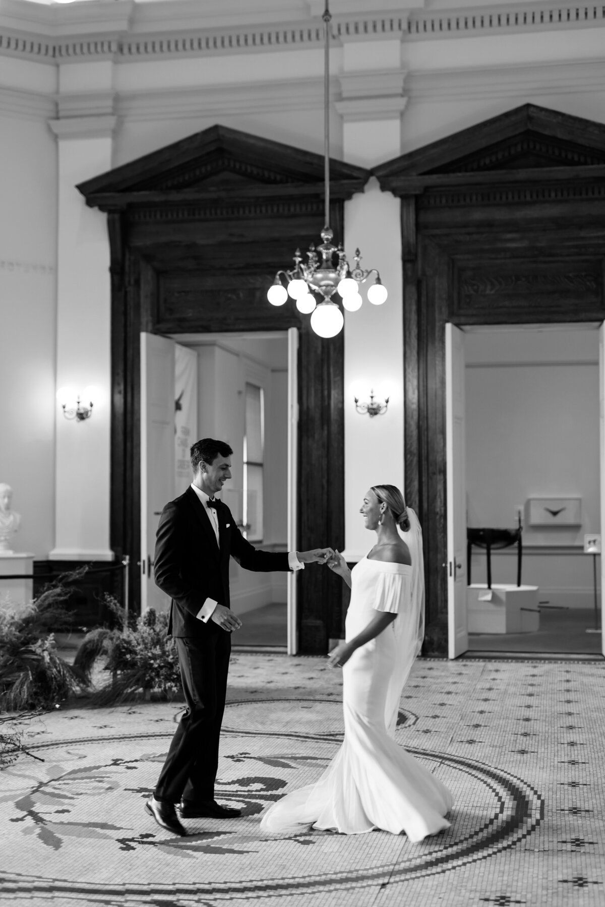 Unique Wedding Photograhy at an Art Museum in Charleston 22