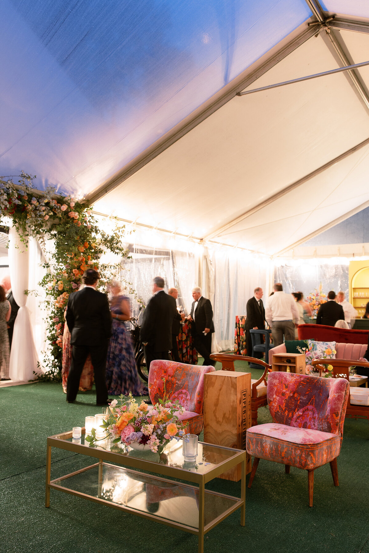 Colorful Tented Wedding At Family Home In South Carolina0069