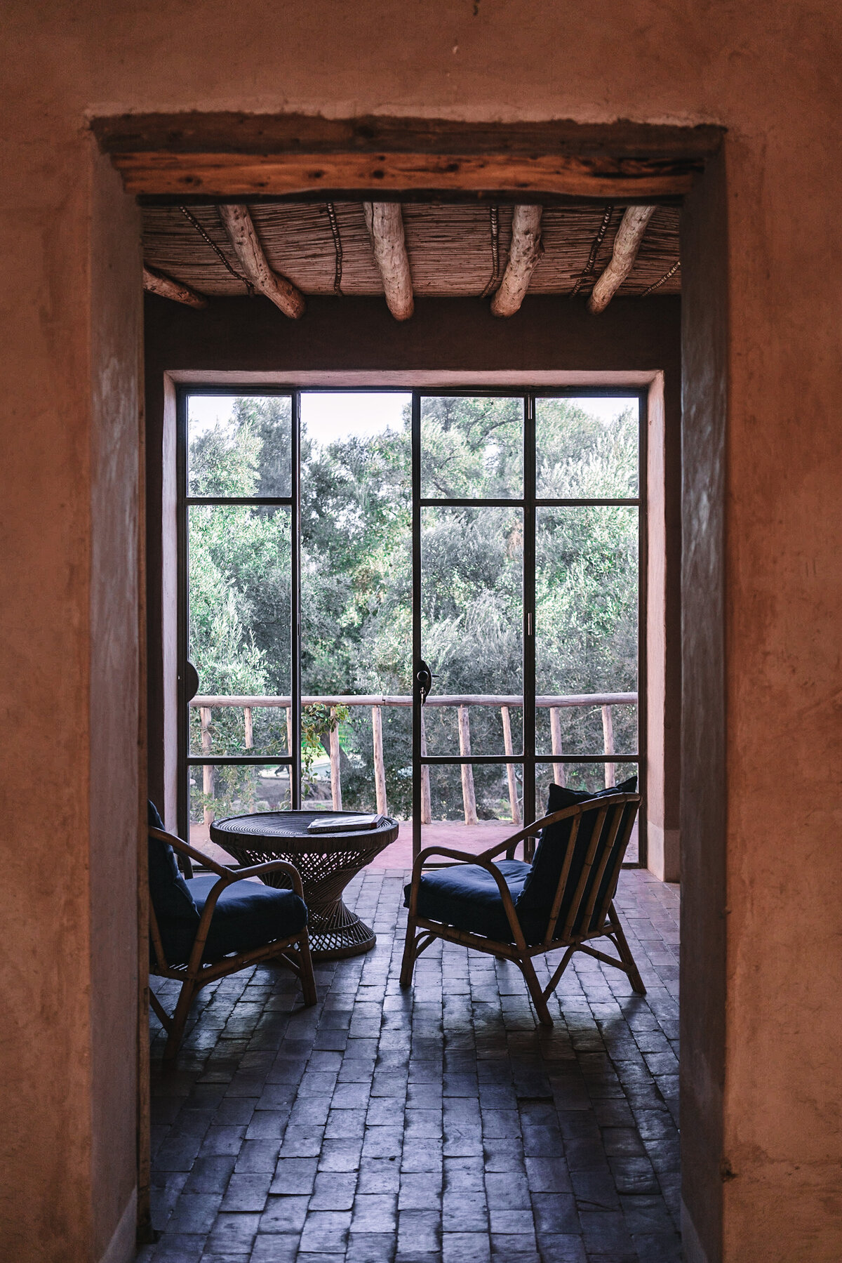 Interior Design detail at Berbere Lodge Morocco