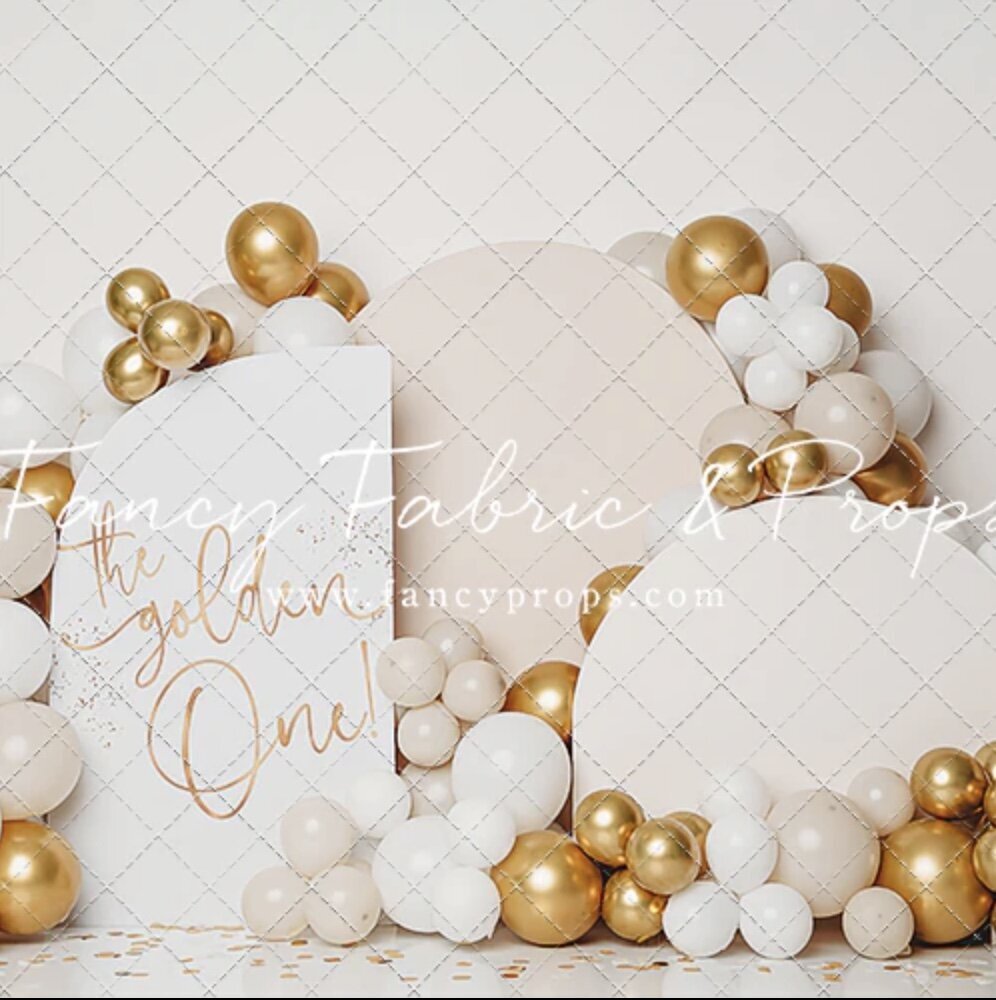 golden one birthday theme