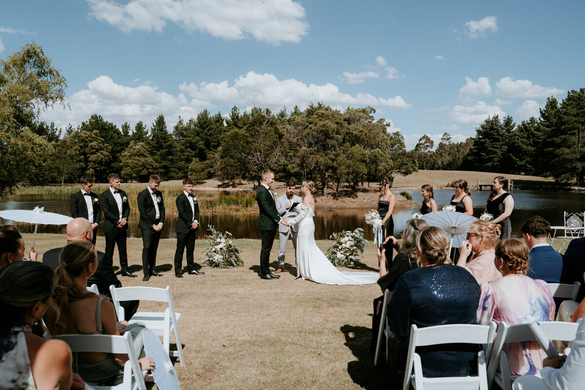 2024-03-09-Nadine + Pat McKenna Wedding Lawson Lodge Macedon Daisy + Pine-379