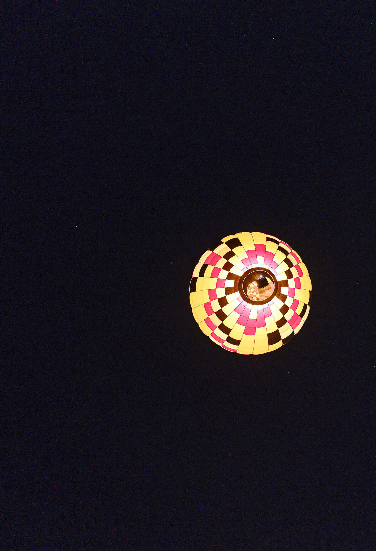 Albuquerque balloon festival Hot Air Balloons at Night New Mexico_By Stephanie Vermillion
