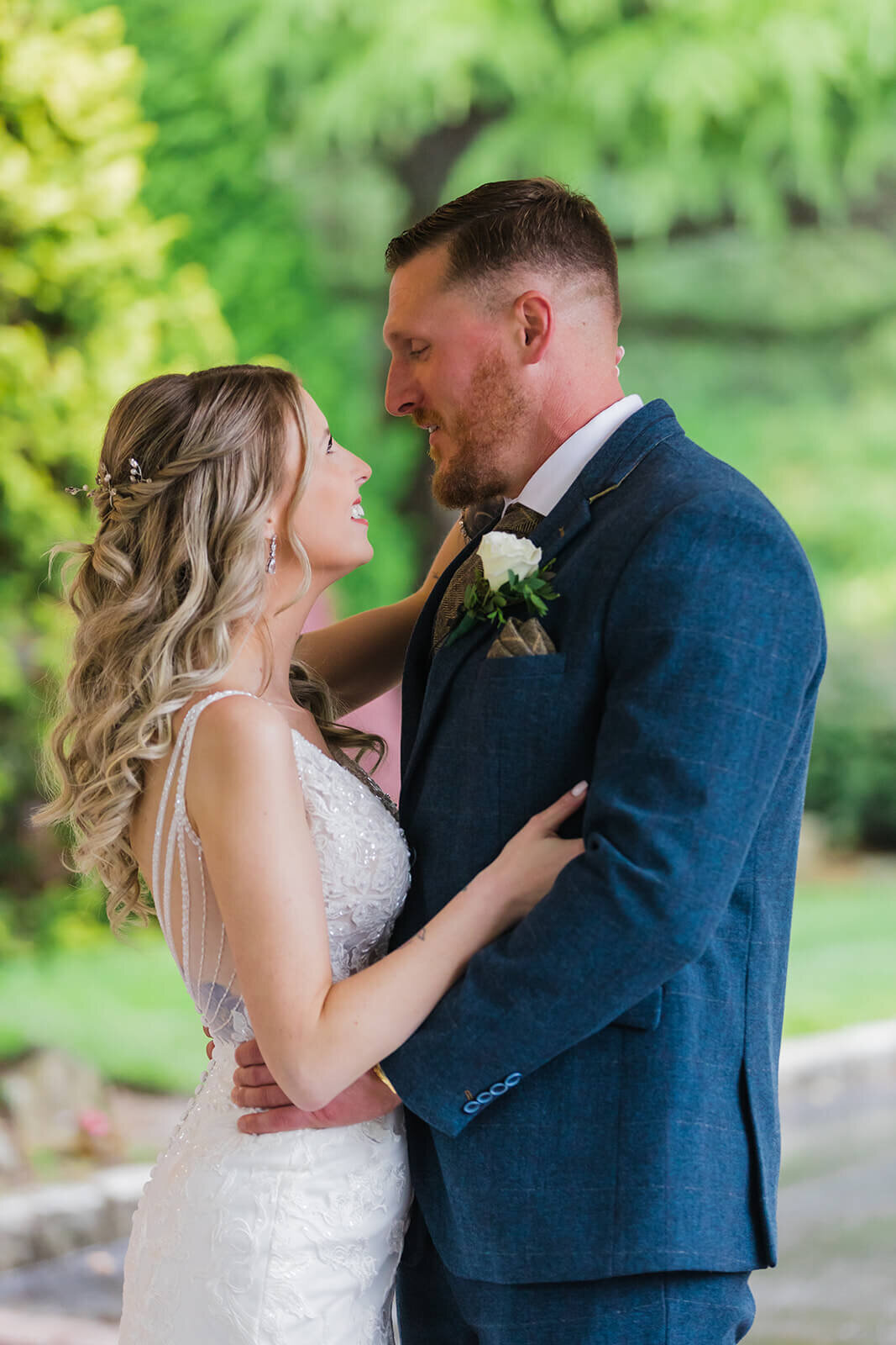 Bride and groom portraits at Long island wedding
