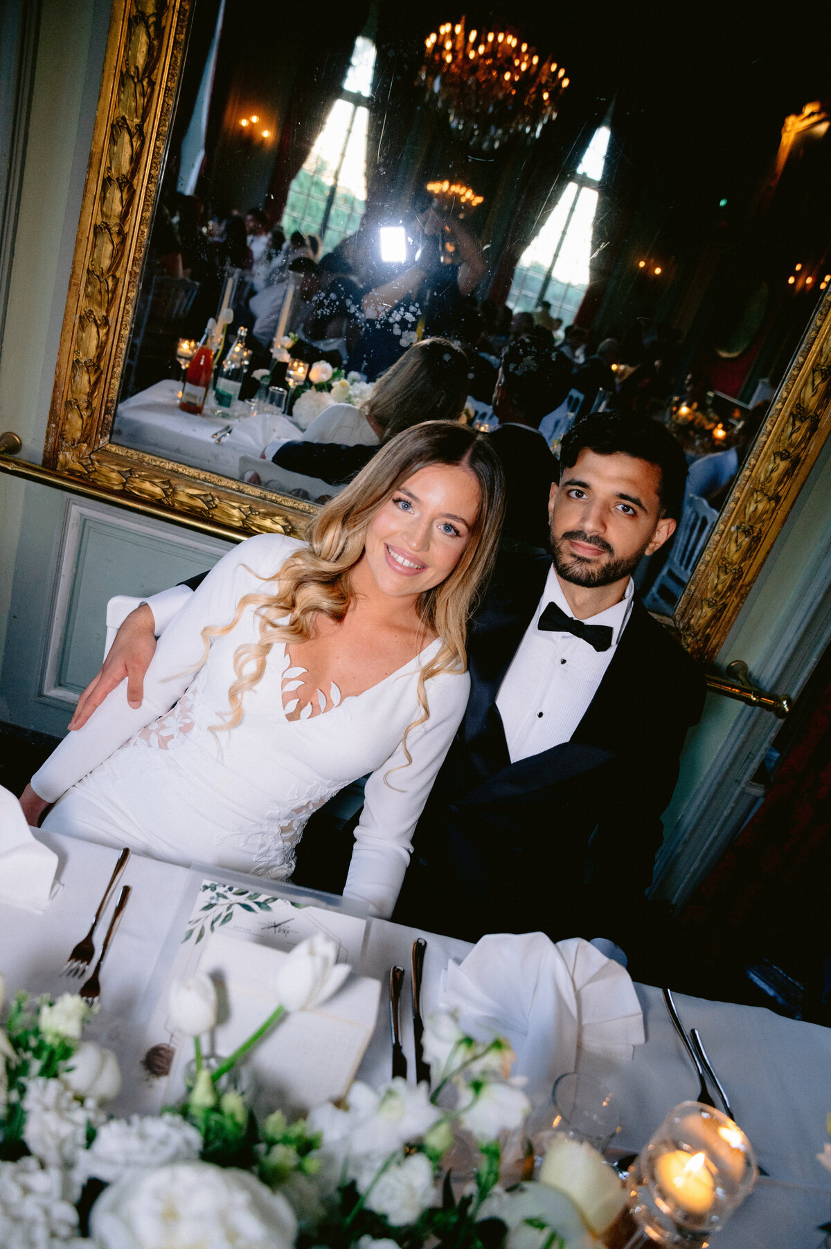 Mariage château de Champlâtreux Paris Photographe soirée dîner