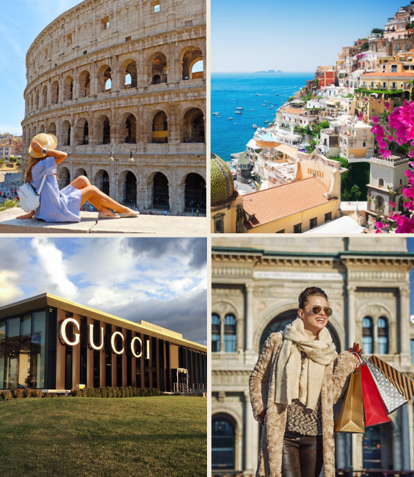 Best Fashion and Shopping Trip to Italy
