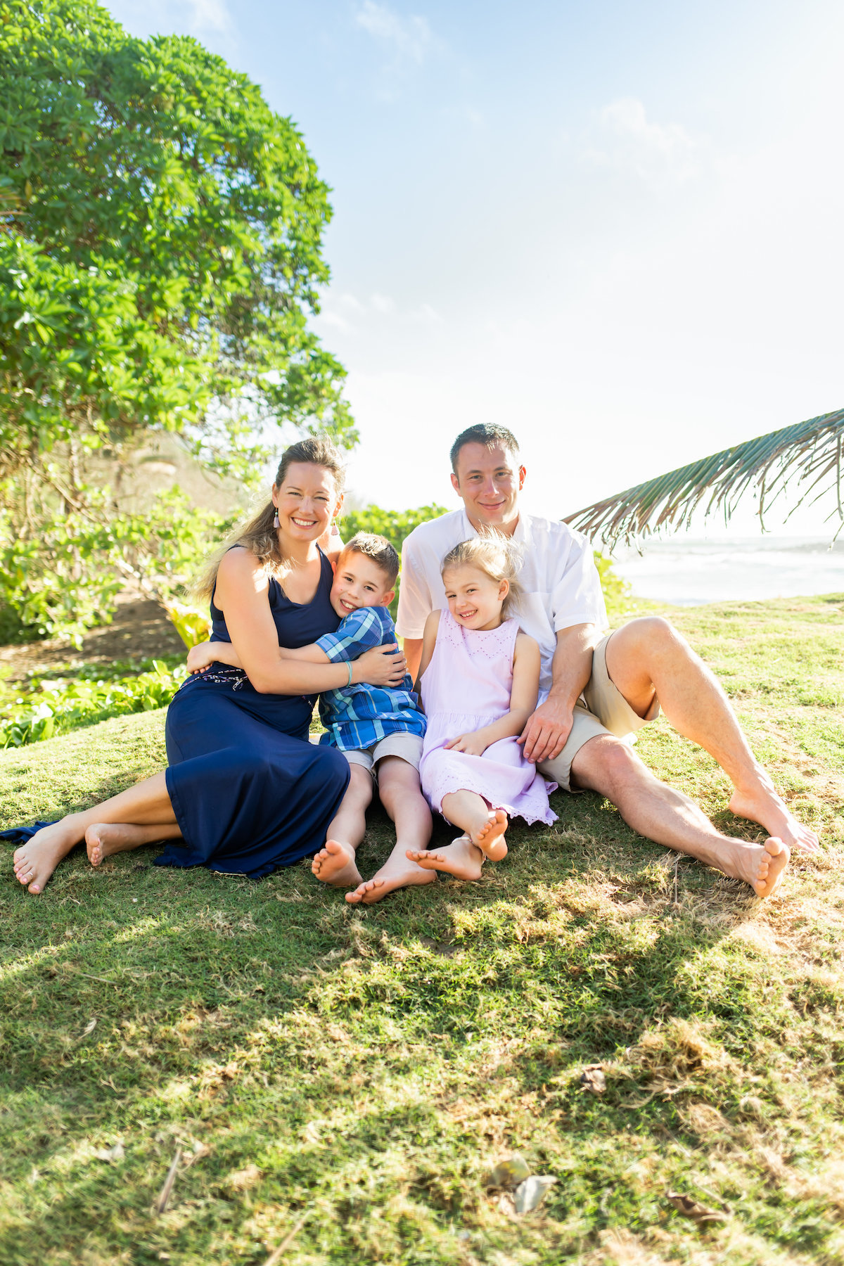 Kauai Family Portraits nature